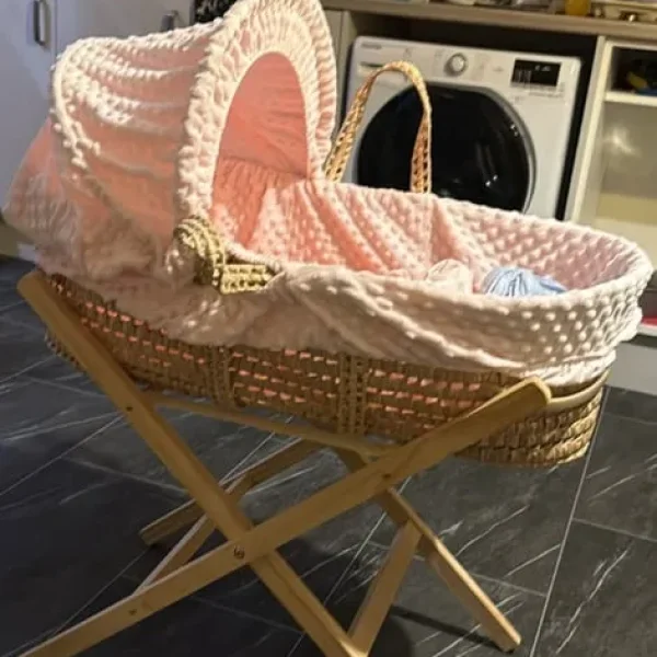 Clair De Lune bassinet basket bundle