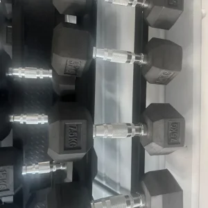 HEX Dumbbells and Rack - Image 2