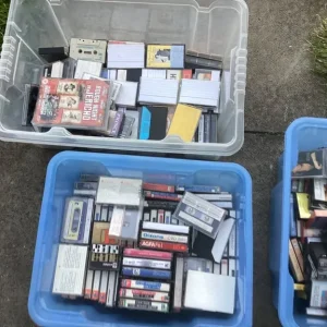 3 boxes of music cassettes some original, mostly pre-recorded, around 200+ tapes - Image 3