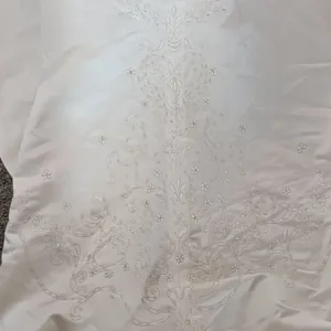 Hilary Morgan wedding dress with hoop and veil - Image 7