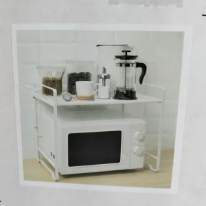 Microwave and shelf unit - Image 4