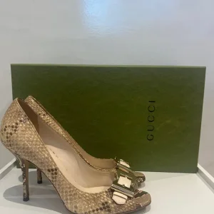 Gucci Snakeskin Heels