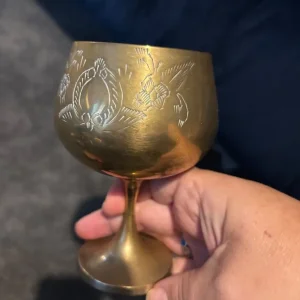 Brass Goblet