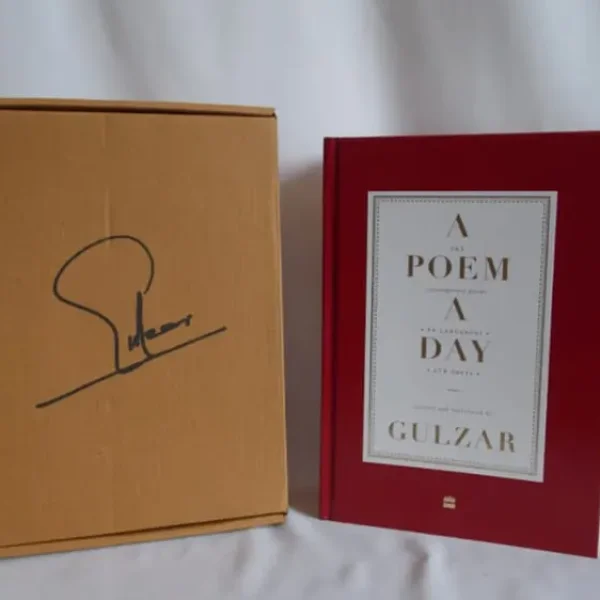 GULZAR A Poem a Day: 365 Contemporary Poems 34 Languages 279 Poets New and Boxed