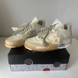 Jordan 4 off whites size 10