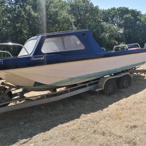 18ft boat and trailer
