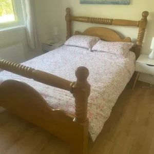 Oak Kingsize Bed - Image 2