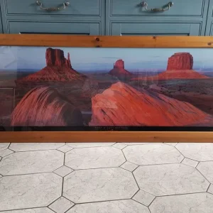 Large Framed Picture of the West & East Mittens - Image 2