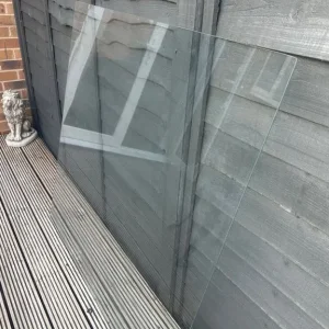 Square glass table topper - Image 2