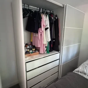 Mirror slide door wardrobe - Image 2