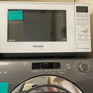 White Panasonic Convention Microwave