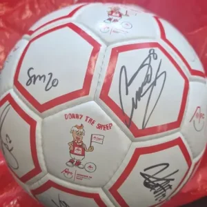 Aberdeen FC signed football