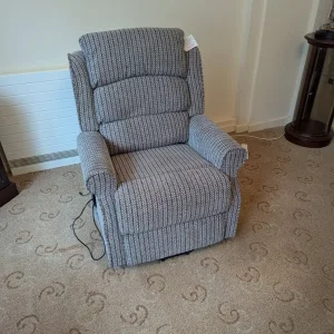 Taunton Dual Motor Riser Recliner Chair Natural Latte