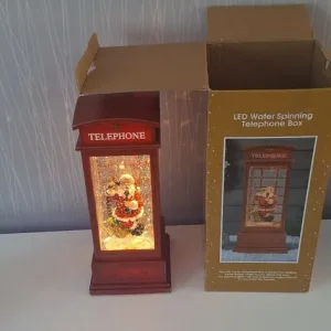 old santa and bluetooth speakers