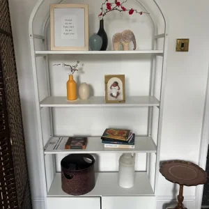 White Arched Shelf