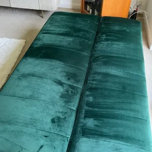 Emerald Green Sofa Bed – Clic-Clac Style - Image 3