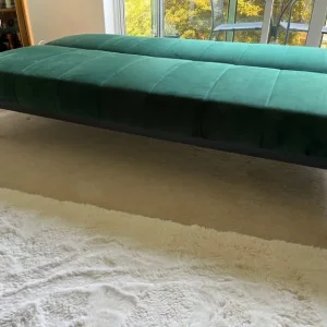 Emerald Green Sofa Bed – Clic-Clac Style - Image 5