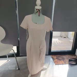 Ladies Marks and Spencer pink dress size 10 - Image 2