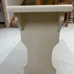 Hand-painted wooden bench - Image 4