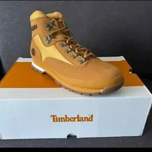 Timberland Euro Hiker Boots Wheat Mens Size 8 UK - Image 2