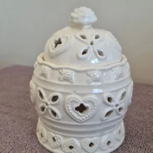 French Farmhouse Shabby Chic Ceramic Pot