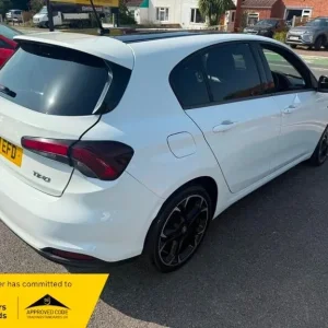 2021 Fiat Tipo S-DESIGN 1.4 Petrol 5 Door White - Image 3