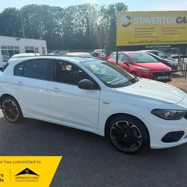 2021 Fiat Tipo S-DESIGN 1.4 Petrol 5 Door White