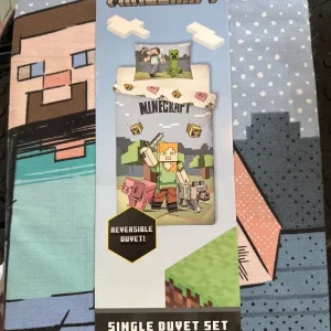 Minecraft single duvet set