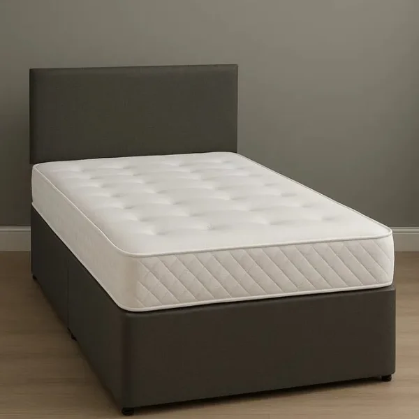 Divan bed with premium drawer base and firm top – Single, Small Double, Double, King Size