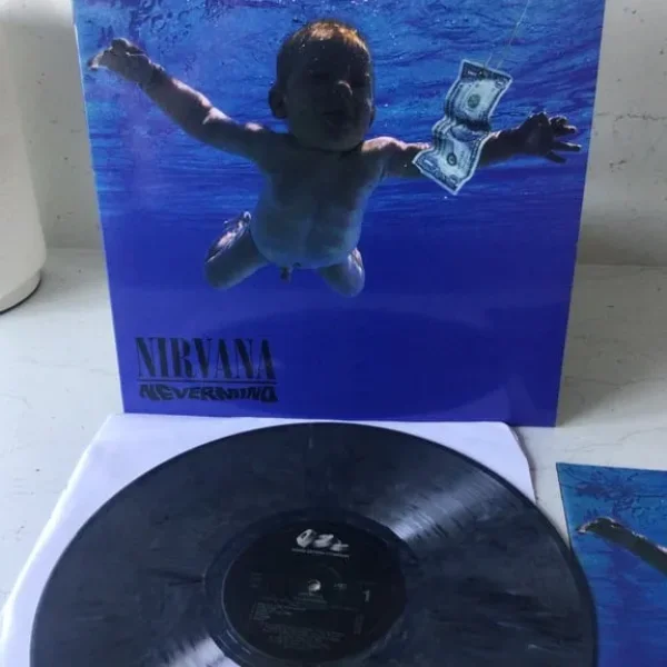 Nirvana Never Mind the Bollocks It's About Time vinyl