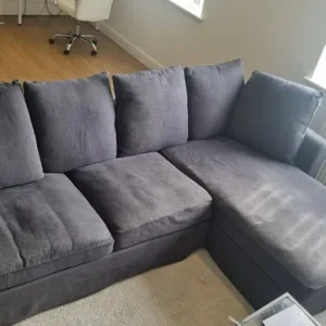 Grey L Shaped IKEA Sofa - Image 2
