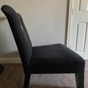 Statement Black Occasional Chair - Image 3