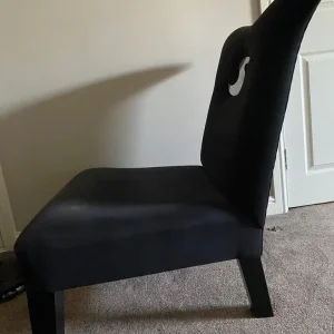 Statement Black Occasional Chair - Image 5