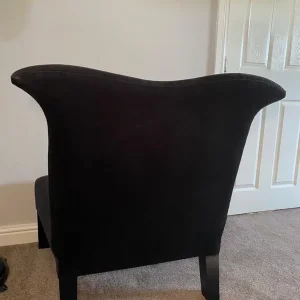 Statement Black Occasional Chair - Image 6