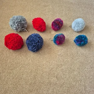 Pom Pom Keyring