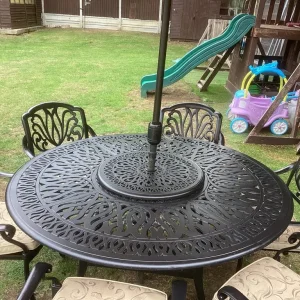 Hartman Amalfi garden table and 6 chairs - Image 2
