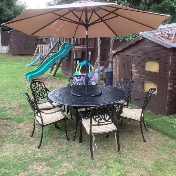 Hartman Amalfi garden table and 6 chairs