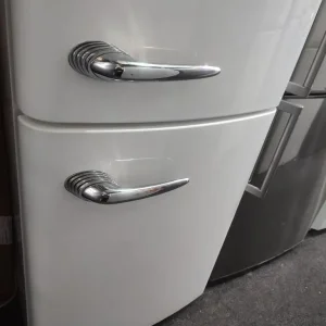 TALL WHITE GORENJE 60CM WIDE RETRO STYLE FROST FREE FRIDGE FREEZER - Image 3