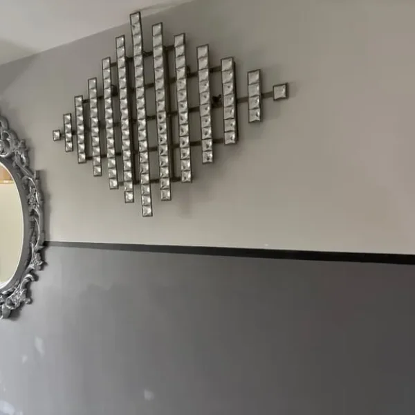 Mirror artwork and ornate mirror