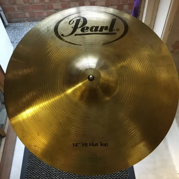 Cymbal’s Pearl vintage hi hat 14” top and bottom