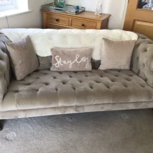 Alexander James classic chesterfield sofa