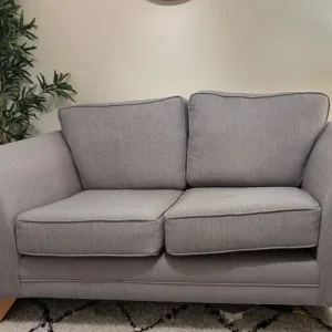 Grey 2 seater sofa