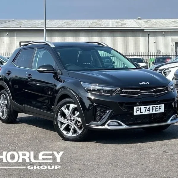 2025 Kia Stonic GT-Line 1.0 T-GDi SUV – 5,487 miles, black, automatic