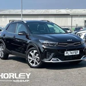 2025 Kia Stonic GT-Line 1.0 T-GDi SUV – 5,487 miles, black, automatic