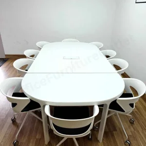 IKEA Bekant Meeting Table with 10 Kicca Office Chairs - Image 5