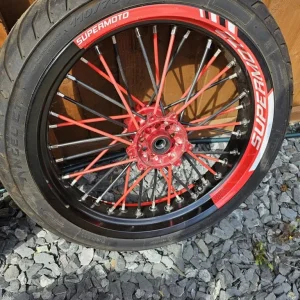 Honda CRF250l Supermoto wheels - Image 3
