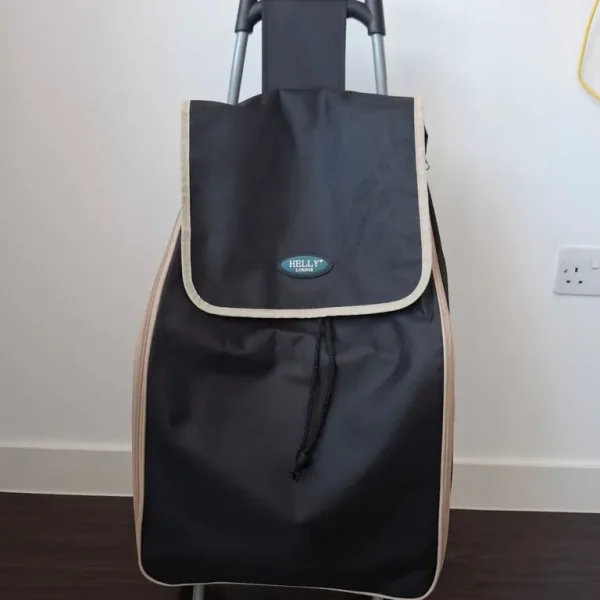 Two-wheel shopping trolley