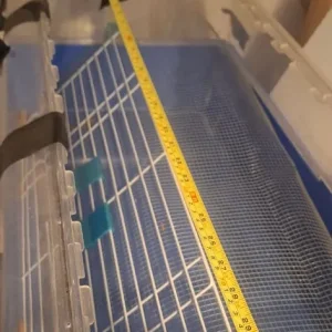 Used Gerbil and Hamster Cage with Carry Case - Image 2