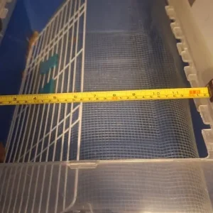 Used Gerbil and Hamster Cage with Carry Case