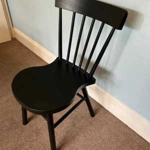 Black Wooden Dining Chair